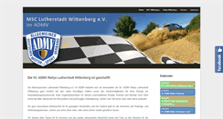 Desktop Screenshot of msc-wittenberg.de